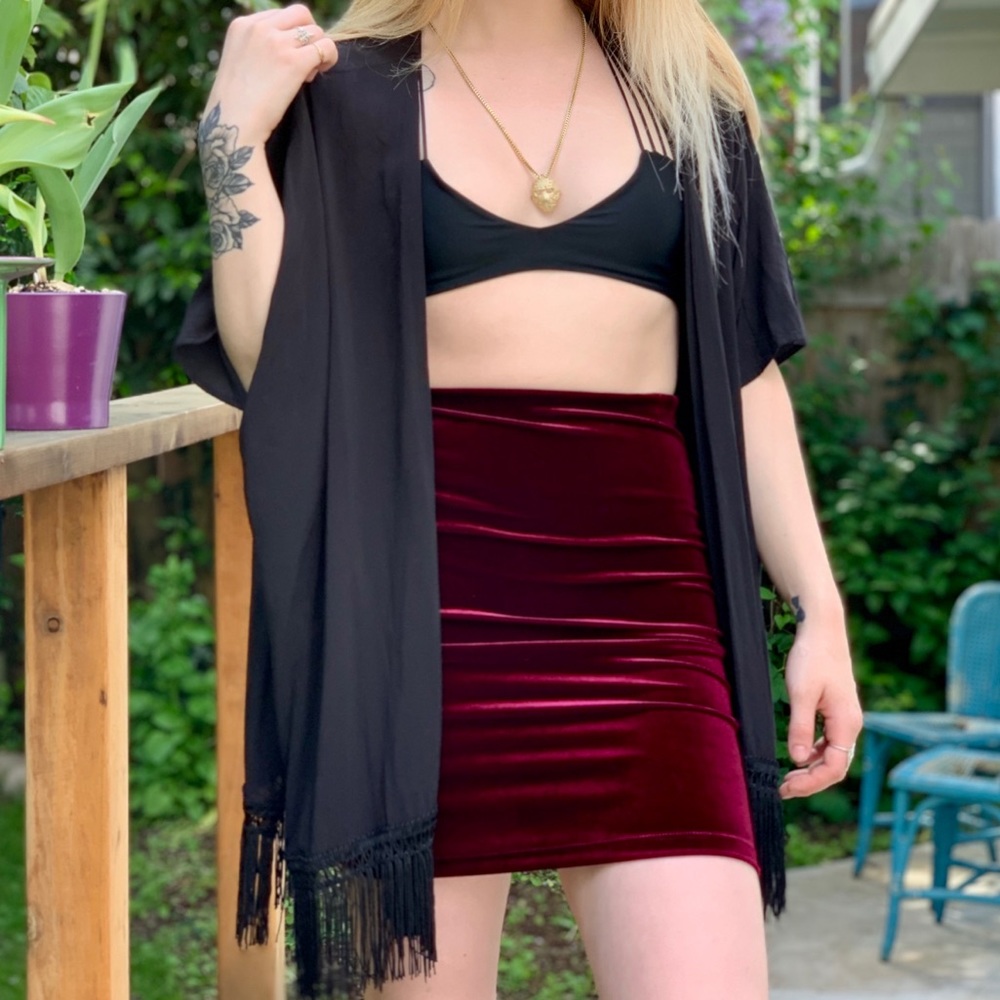 Victoria Secret Fringe Cover Up
